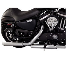 Load image into Gallery viewer, Vance & Hines Twin Slash 3" Round Slip Ons Sportster Chrome