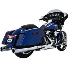 Load image into Gallery viewer, VANCE & HINES 4.5" Torquer Mufflers for FL - Chrome