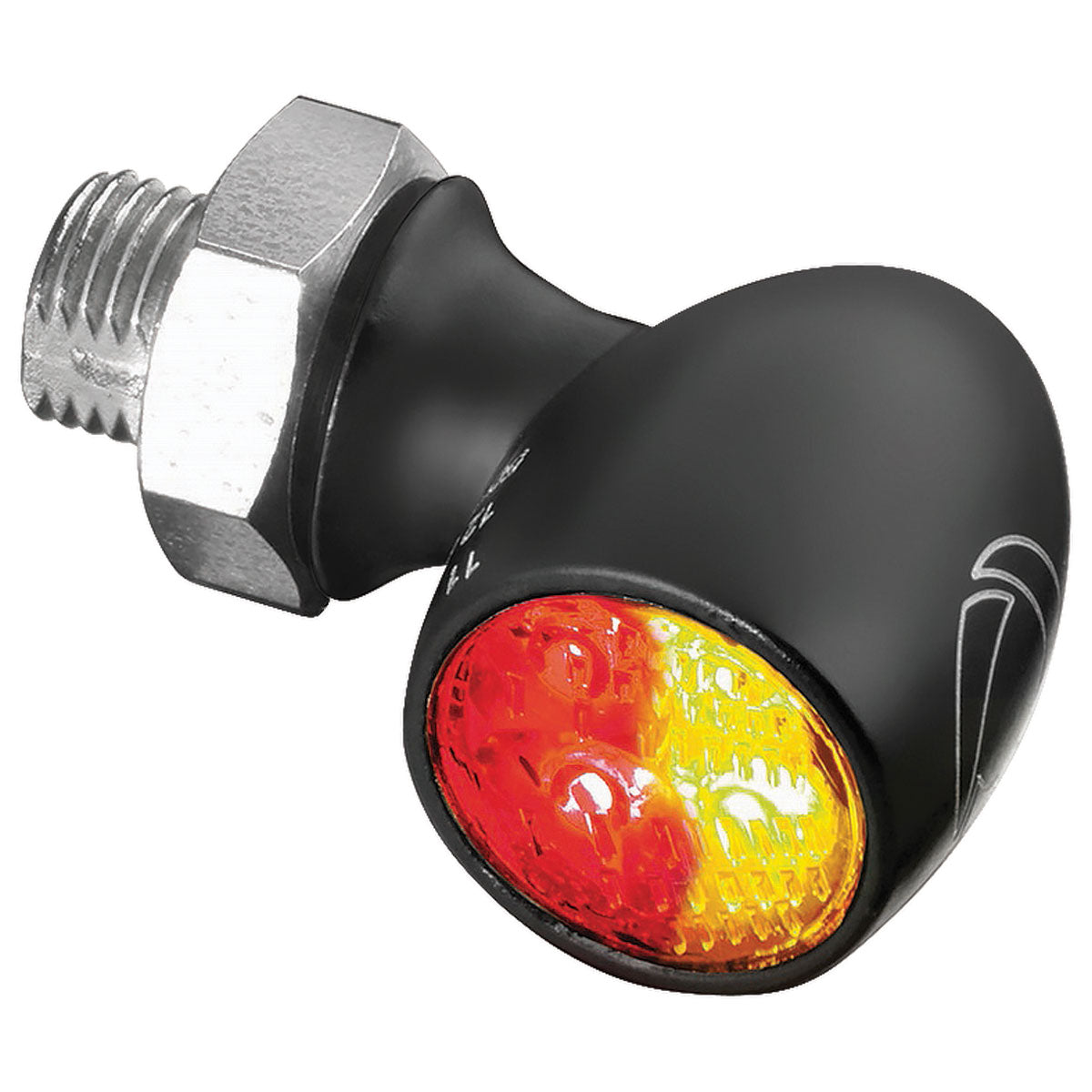 Fanalino Moto Posteriore Kellermann ATTO DF - Pezzo Singolo, Colore Nero, Per Motocicli