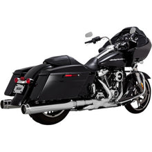 Load image into Gallery viewer, VANCE & HINES 4.5" Torquer Mufflers for FL - Chrome