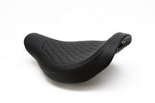 Load image into Gallery viewer, Kodlin Solo Seat for M8 Fat Boy models with Kodlin Rear Fender and Stock Tank, Black