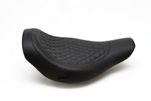 Load image into Gallery viewer, Kodlin Solo Seat for M8 Fat Boy models with Kodlin Rear Fender and Stock Tank, Black