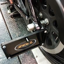 Load image into Gallery viewer, Zeel Side mount license plate bracket - HARLEY Softail