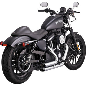 VANCE & HINES  Shortshots Staggered Exhaust System - Chrome