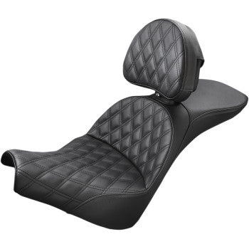 SADDLEMEN Explorer Seat - Lattice Stitched - Backrest