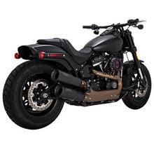 Load image into Gallery viewer, Vance &amp; Hines Hi-Output Slip-Ons Matte Black
