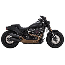 Load image into Gallery viewer, Vance &amp; Hines Hi-Output Slip-Ons Matte Black
