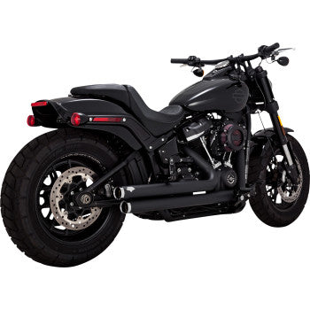 VANCE & HINES Big Shots PCX Staggered Exhaust System - Black