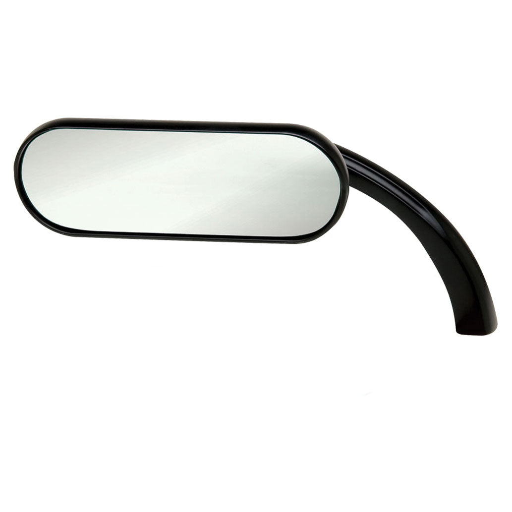 Arlen Ness Black Mini Oval Micro Mirrors (Sold Individually)